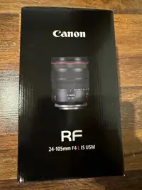 Canon RF 24-105 f4 L lens