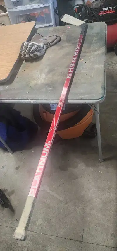 Sherwood 8000 platinum left hand hockey stick , View more