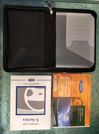 2004 Ford Owner Guide with Case