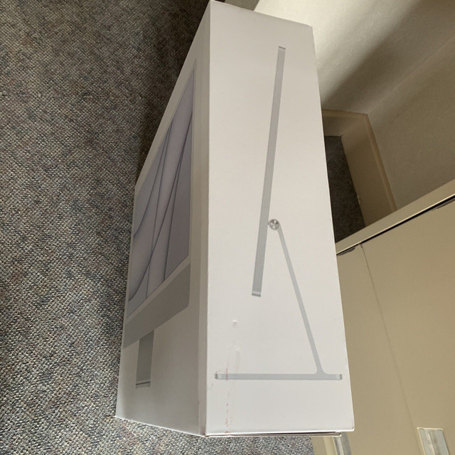 APPLE iMAC 24 inch M1 2021 Silver OEM EMPTY BOX ONLY in Desktop Computers in St. Catharines - Image 2