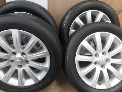 No Holding 4 Tire 2 Firestone and 2 Toyo 225 55 17 on Chrysler 300 Sebring OEM Alloy rims, Came off...