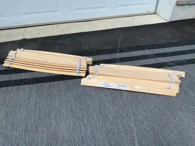 Sommier à lattes de bois pour lit queen IKEA , View more