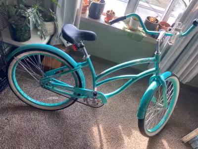 Women’s Turquoise Bike