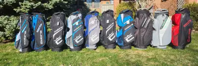 NEW Cobra & Taylormade Golf Bags (Stand + Cart), View more
