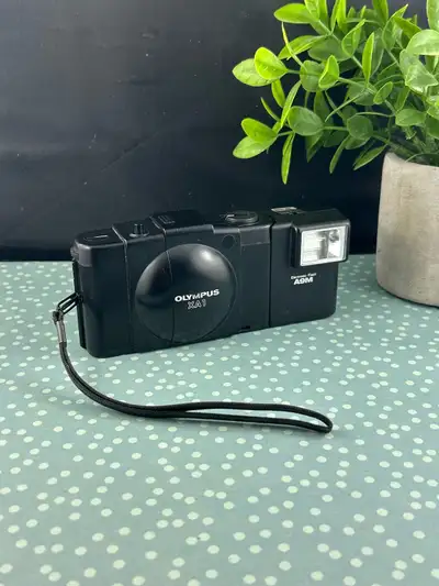 Olympus XA1 35mm Point & Shoot Film Camera with A9M Flash, View more