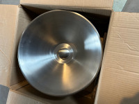  Brand new stainless steel sink cone shaped 