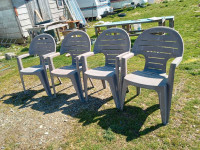  4 Outdoor chairs