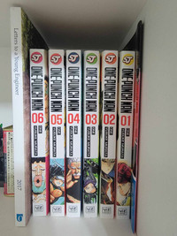 One Punch Man manga volume 1-6.
