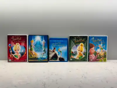 5 Tinkerbell movies - Disney - $3 takes all, View more