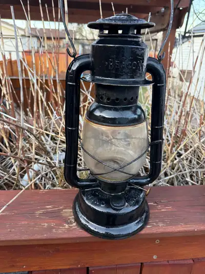 1920s Antique Beacon Kerosene Lantern makes a great display piece