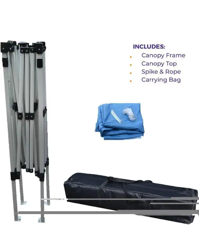 Impact Canopy Slant-Leg Canopy Tent, 10'x10', White or Blue in Other in Ottawa - Image 10