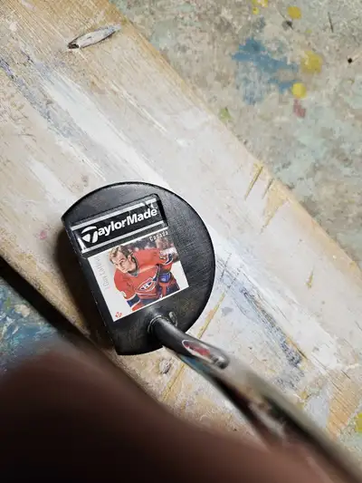 Guy Lafleur Half Puck Putter. Cool.!!!, View more