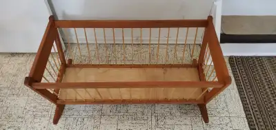 Wood Baby Cradle, View more