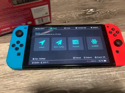 This is a modified jailbroke Nintendo switch. You can download any game for free, download mods, pla...