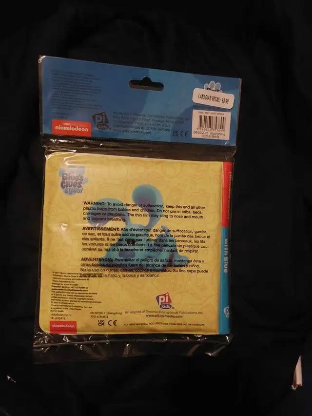 Blue's Clues Bath Book in Toys in Ottawa - Image 3