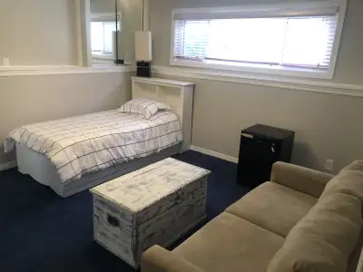 Room for rent Just 4 minutes north of highway 401 off highway 30.. Lots of parking, use of the pool....