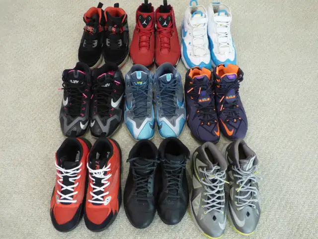 Basketball Shoes - Nike Air Max, Uptempo, Jordan, LeBron, Puma in Men's Shoes in Hamilton - Image 2