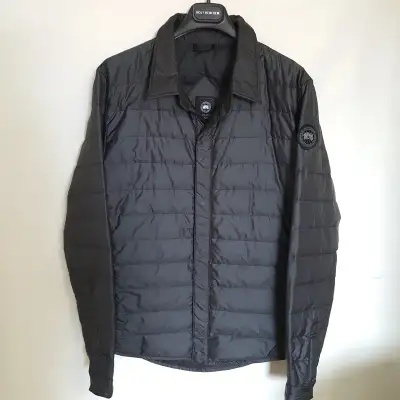 Canada Goose Roxton Black Label Button Up Shirt Down Jacket【 L 】, View more