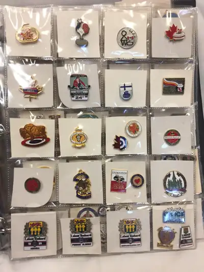 Curling Pin Collection, View more