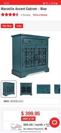 Beautiful Accent Cabinet