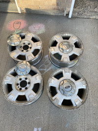 4 17 inch Alloy Rims off a 2010 Ford F150 