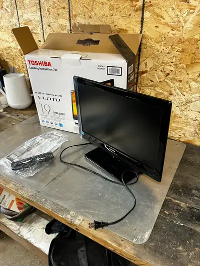 Toshiba 19” LED TV, View more
