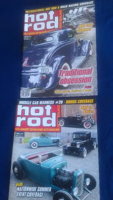 "HOT ROD" magazines from New Zealand. (8)62864365344387121