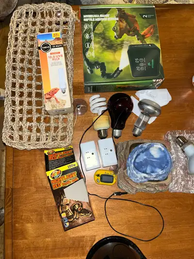 Reptile supplies, View more