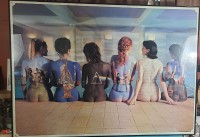Framed Pink Floyd Poster, 54" x 39"