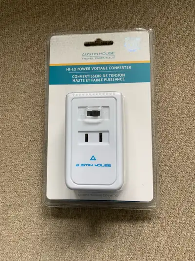 Austin House hi-low power voltage converter - new - $20.00, View more