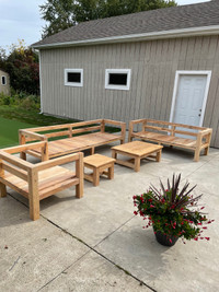 Outdoor patio furniture custom made