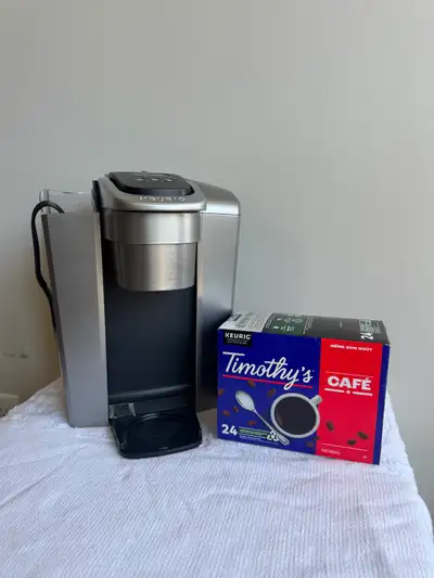 Keurig Coffee Machine + K-Cups, View more