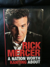 Rick Mercer - A Nation Worth Ranting About  ( Signed book )