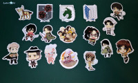 Chibi Attack On Titan Stickers