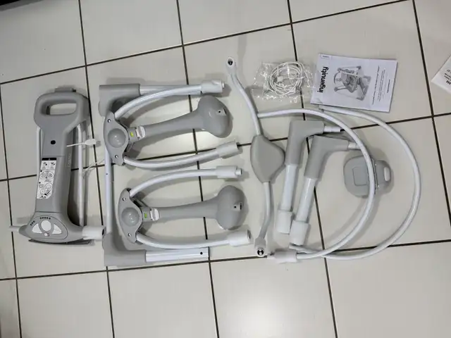Ingenuity ConvertMe 2-in-1 Compact Portable Baby Swing & Infant  in Playpens, Swings & Saucers in Kitchener / Waterloo - Image 3