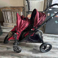 City select stroller with camo seat covers 