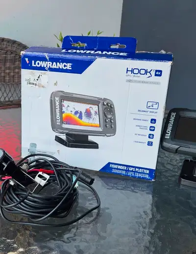 Fish finder and GPS Plotter, View more