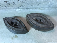 IRONS Cast Iron 1-3 lbs with removable Wooden Handle