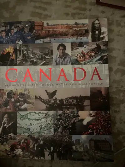 Canada illustrated by Derek Hayes is a revised telling of the nation’s events and people before and...