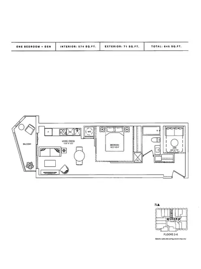 Modern 1+1 Condo for Rent in Midtown Toronto