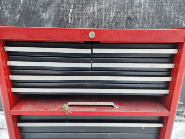 Craftsman 9 Drawers Rolling Toolbox Tool Cabinet On Wheels in Tool Storage & Benches in Windsor Region - Image 10