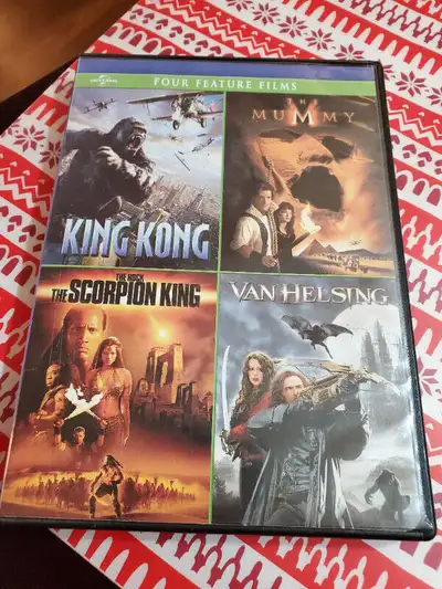 King Kong The Mummy The Scorpion King Van Helsing all for only $5 Please see my other ads for more D...