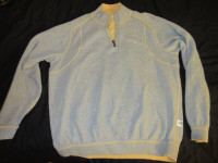 3 Reversible Tommy Bahama Pullovers half zip, size L, Med and XL