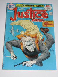 DC Comics Justice Inc.#1 the Avenger! comic book