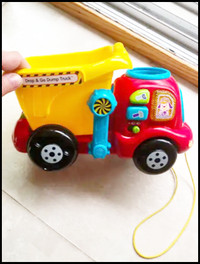 Vtech Drop & Go Dump Truck Pull Toy $10