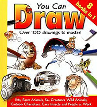 BRAND NEW - YOU CAN DRAW (8 BOOKS IN 1)