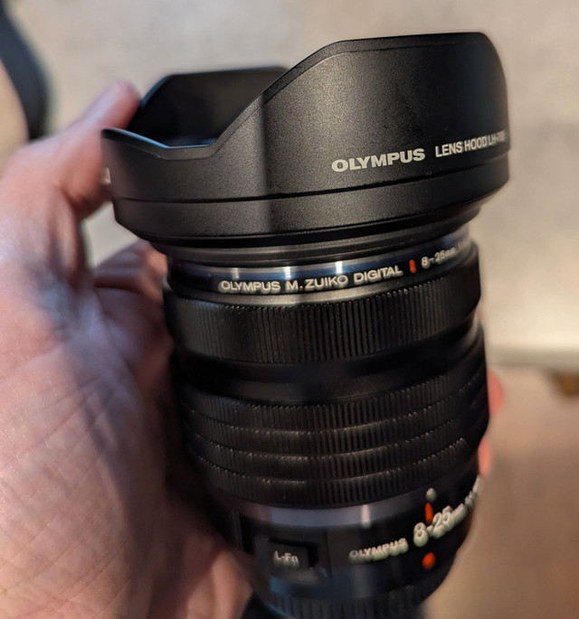 Olympus OM System M.Zuiko D 8-25mm f/4.0 PRO Lens in Cameras & Camcorders in Kitchener / Waterloo - Image 2