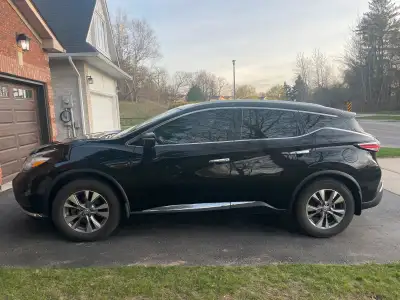 2015 Nissan Murano SL – $6,400 One owner | No accidents | Safety Certified Black exterior | Leather...