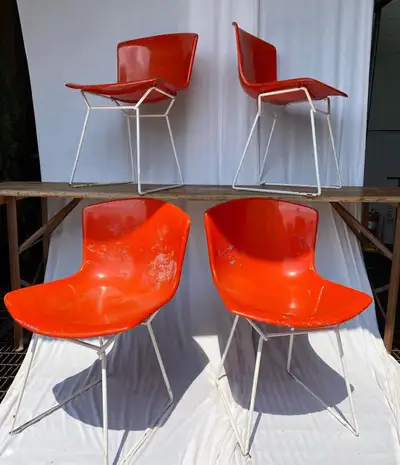 Vintage Bertoia Chairs - Set of 4, View more