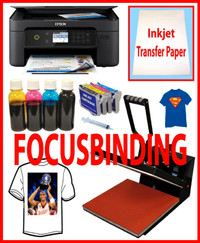 DIY 15x15 Heat press Transfer Machine Sublimation Printer Combo